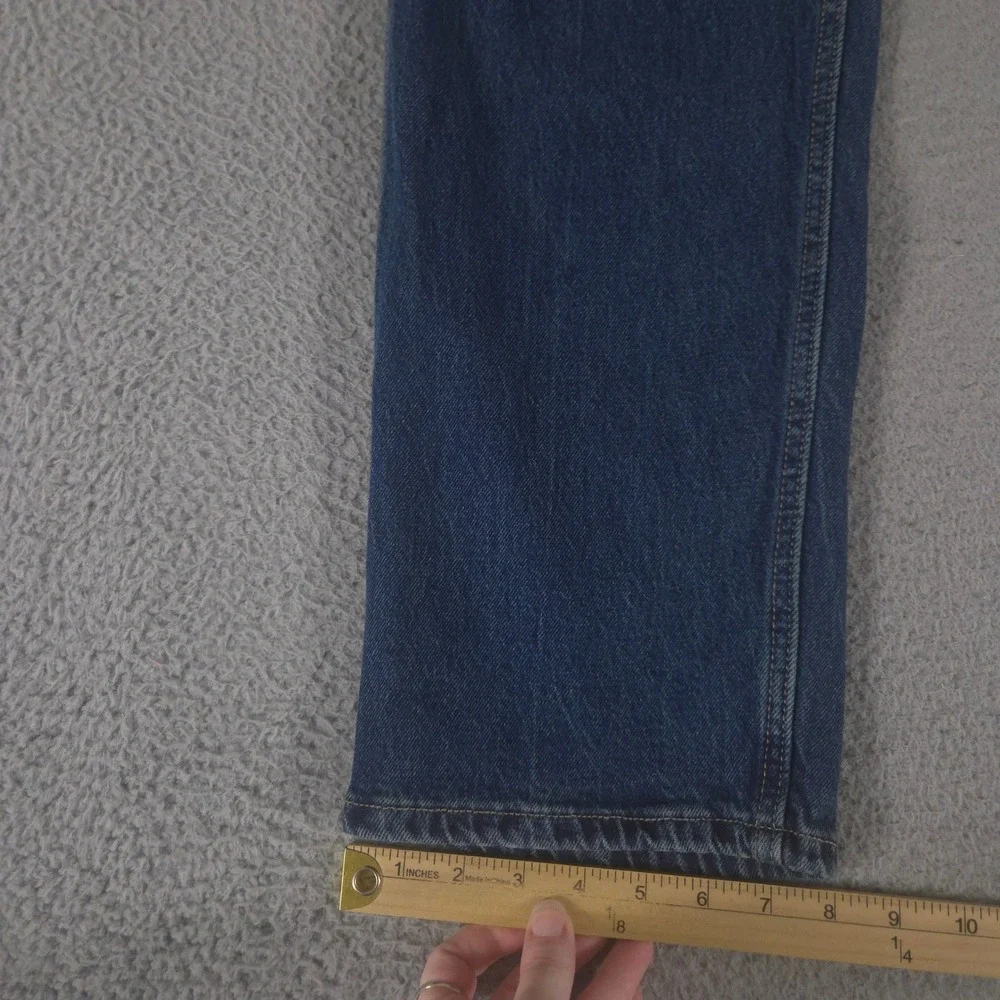 Lee Jeans Men 33x34 Blue Legendary Workwear Carpenter Straight Leg Utility Y2K